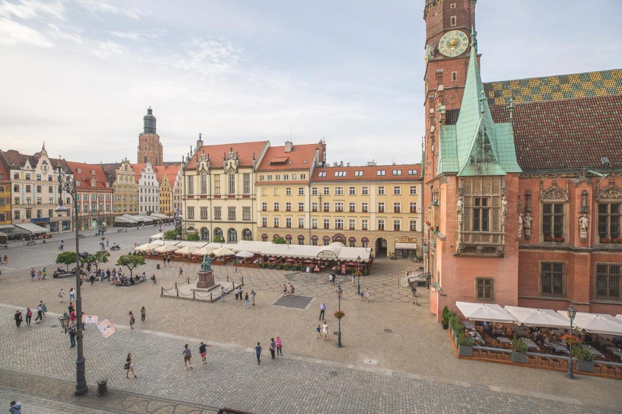 Art Rynek Wroclaw Leilighet Eksteriør bilde
